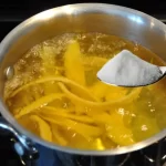 Lemon peels, boil them with a pinch of salt – the reason is surprising